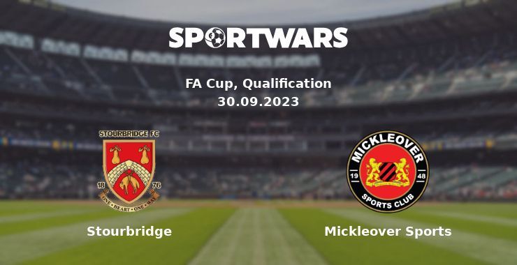 Stourbridge — Mickleover Sports watch online for free 30.09.2023