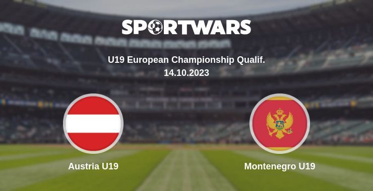 Austria U19 — Montenegro U19 watch online for free 14.10.2023