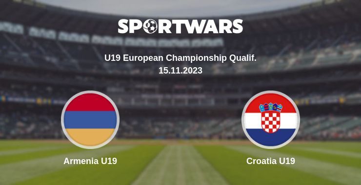 Armenia U19 — Croatia U19 watch online for free 15.11.2023