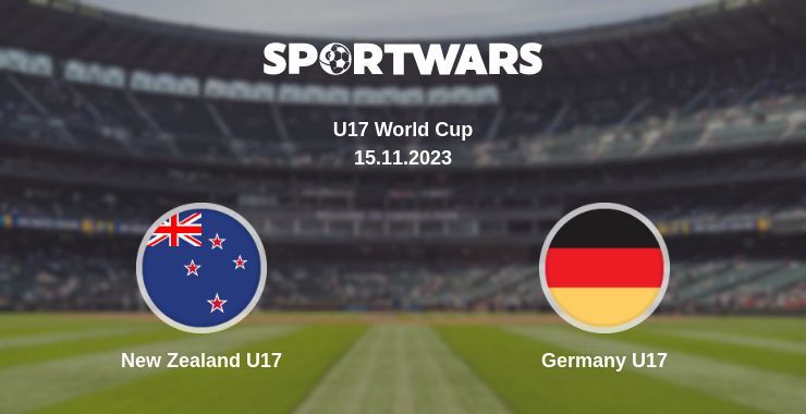 New Zealand U17 — Germany U17 watch online for free 15.11.2023