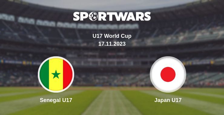 Senegal U17 — Japan U17 watch online for free 17.11.2023