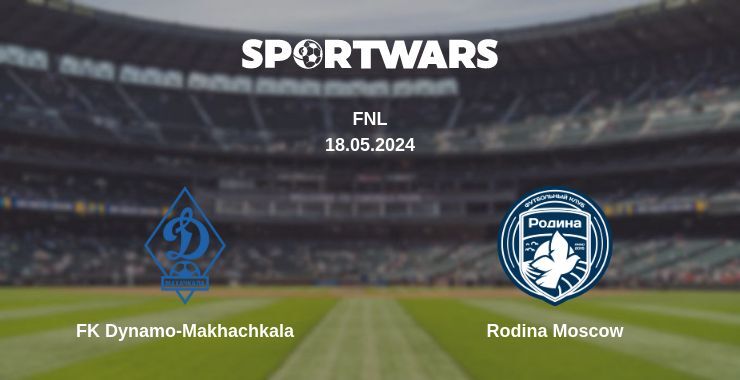 FK Dynamo-Makhachkala — Rodina Moscow watch online for free 18.05.2024