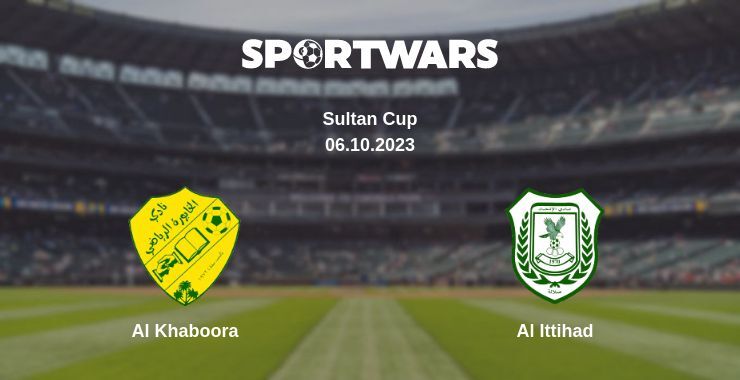 Result of the Al Khaboora — Al Ittihad match, 06.10.2023