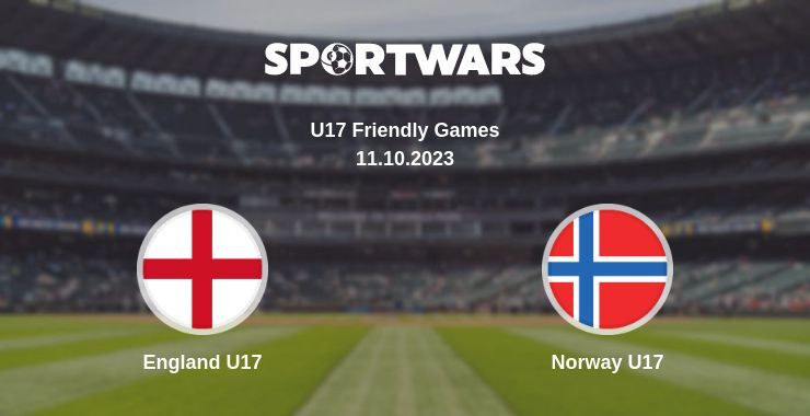 England U17 — Norway U17 watch online for free 11.10.2023