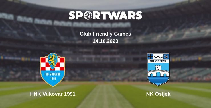 HNK Vukovar 1991 — NK Osijek watch online for free 14.10.2023