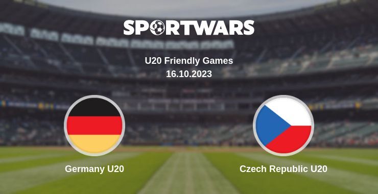 Germany U20 — Czech Republic U20 watch online for free 16.10.2023