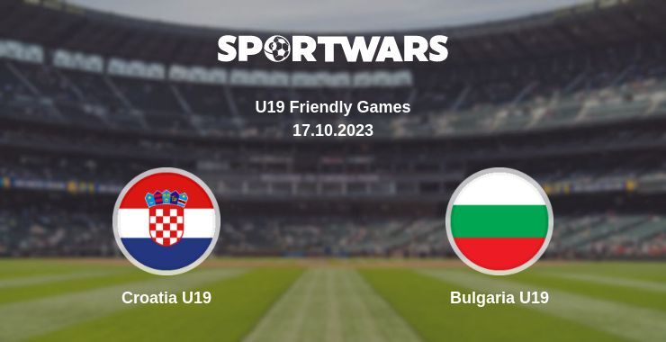 Croatia U19 — Bulgaria U19 watch online for free 17.10.2023