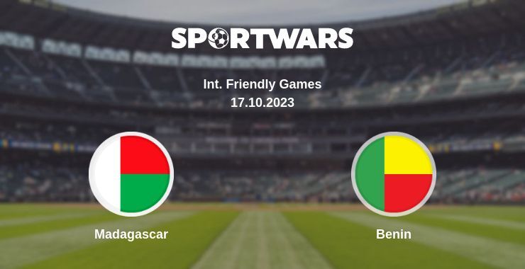 Madagascar — Benin watch online for free 17.10.2023