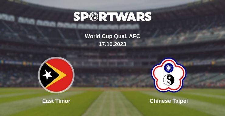 East Timor — Chinese Taipei, where to watch online broadcast, 17.10.2023