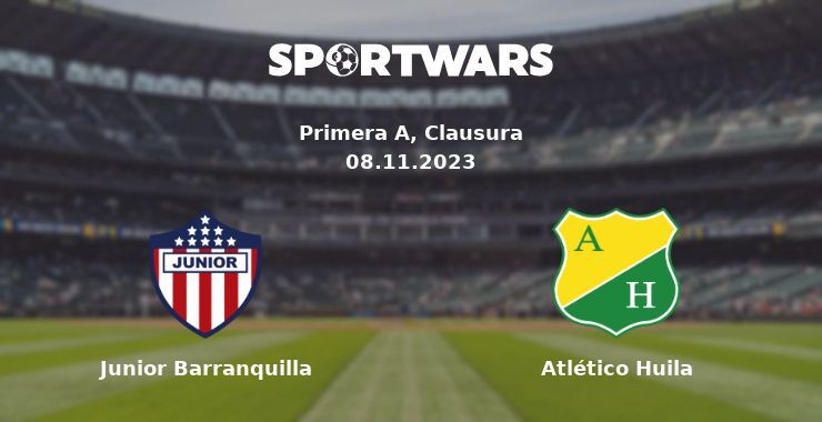 Junior Barranquilla — Atlético Huila watch online for free 08.11.2023