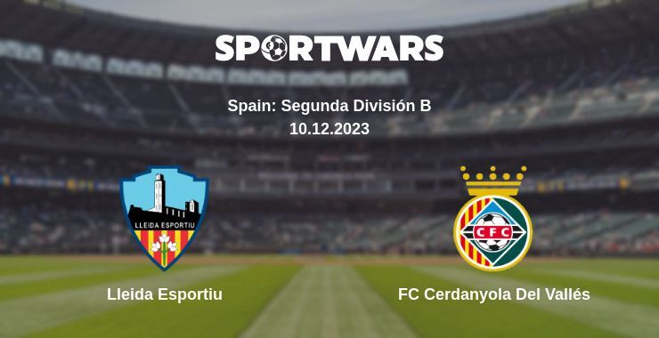 Lleida Esportiu — FC Cerdanyola Del Vallés watch online for free 10.12.2023