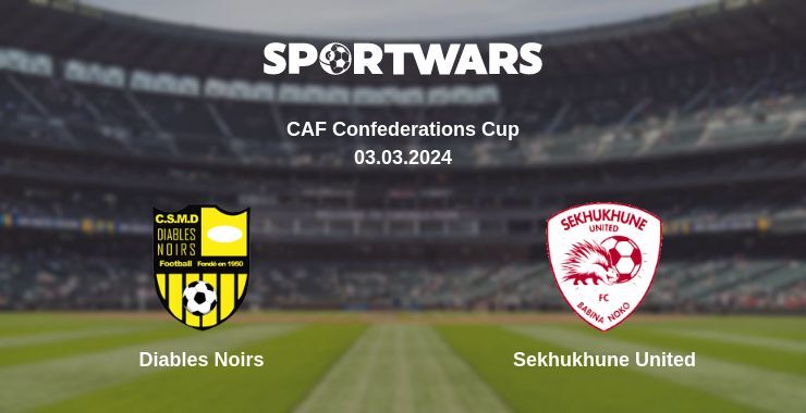 Diables Noirs — Sekhukhune United watch online for free 03.03.2024