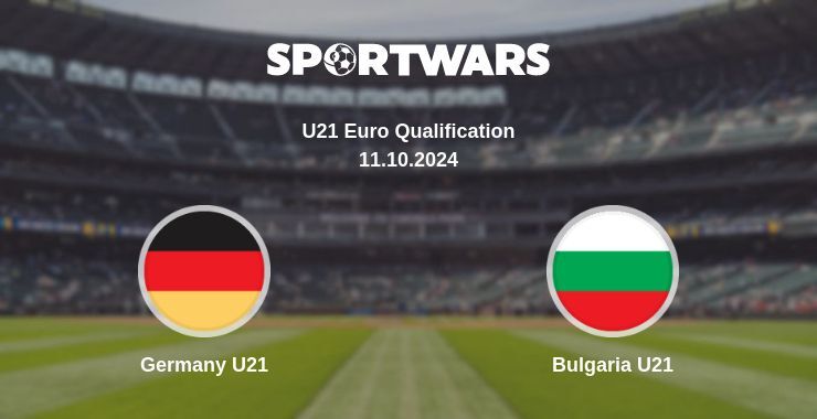 Result of the Germany U21 — Bulgaria U21 match, 11.10.2024