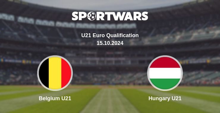 Result of the Belgium U21 — Hungary U21 match, 15.10.2024