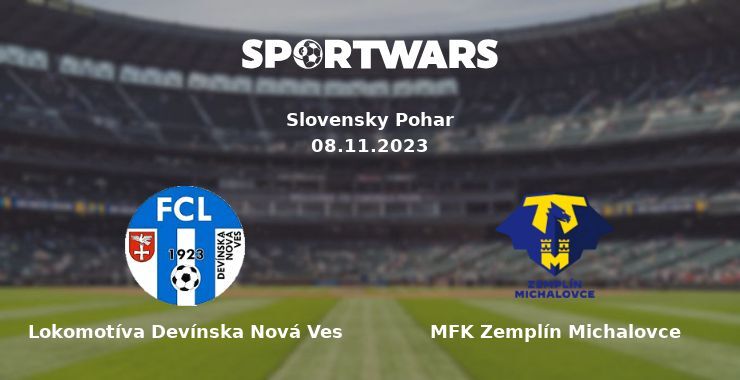 Lokomotíva Devínska Nová Ves — MFK Zemplín Michalovce watch online for free 08.11.2023