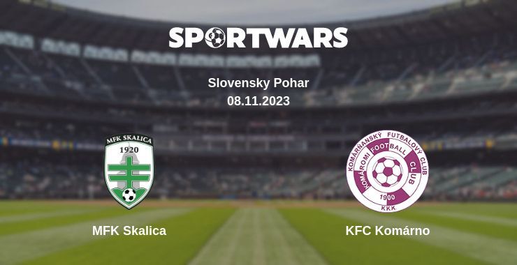 MFK Skalica — KFC Komárno watch online for free 08.11.2023