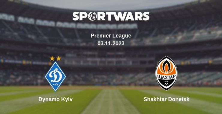 Dynamo Kyiv — Shakhtar Donetsk watch online for free 03.11.2023