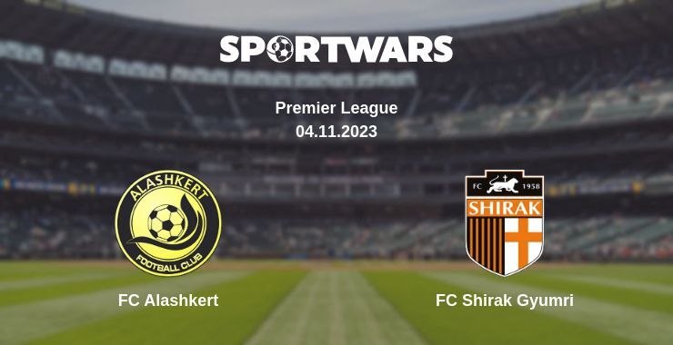 FC Alashkert — FC Shirak Gyumri watch online for free 04.11.2023