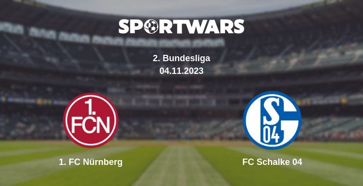 1. FC Nürnberg — FC Schalke 04 watch online for free 04.11.2023