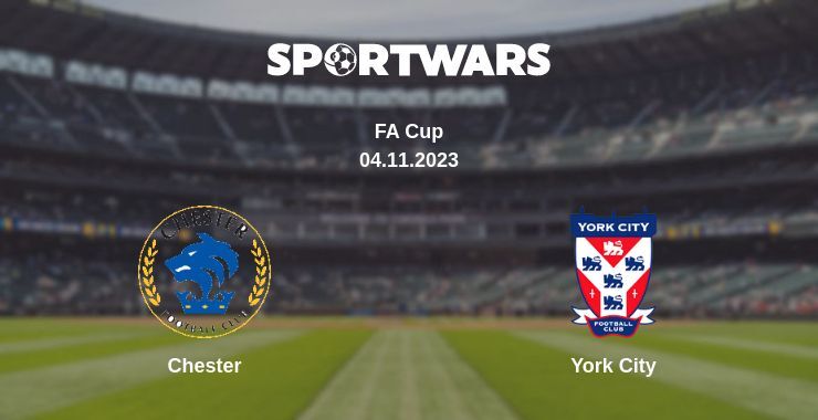 Chester — York City watch online for free 04.11.2023