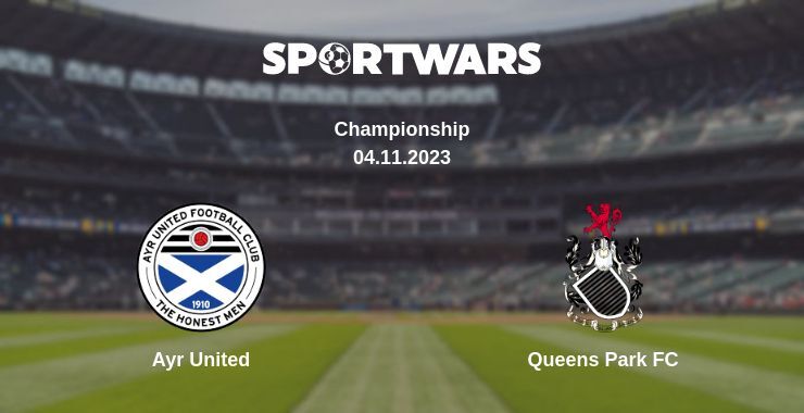 Ayr United — Queens Park FC watch online for free 04.11.2023