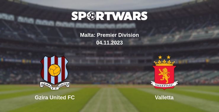 Gzira United FC — Valletta watch online for free 04.11.2023