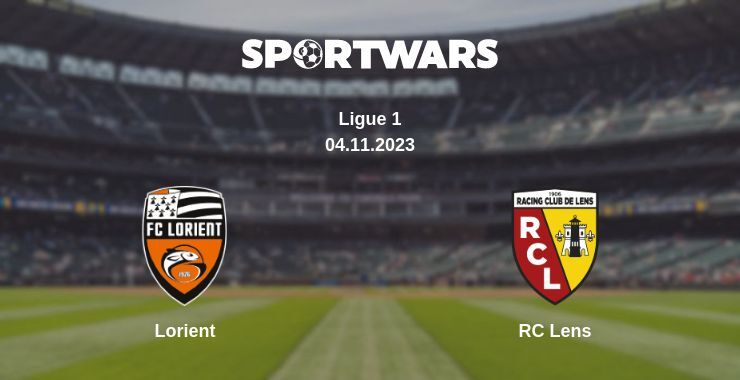 Lorient — RC Lens watch online for free 04.11.2023