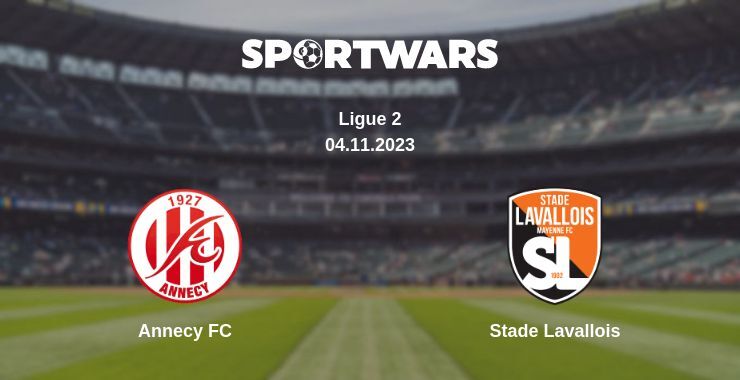 Annecy FC — Stade Lavallois watch online for free 04.11.2023