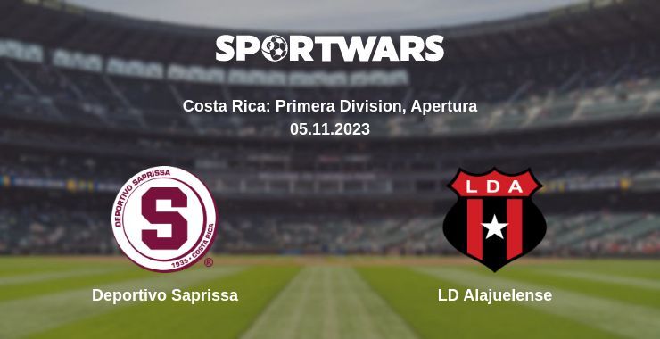 Deportivo Saprissa — LD Alajuelense watch online for free 05.11.2023