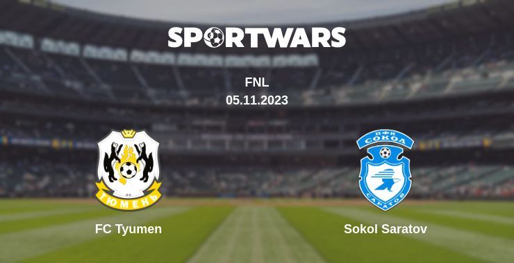 FC Tyumen — Sokol Saratov watch online for free 05.11.2023