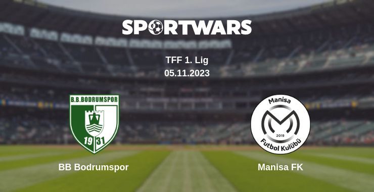 BB Bodrumspor — Manisa FK watch online for free 05.11.2023