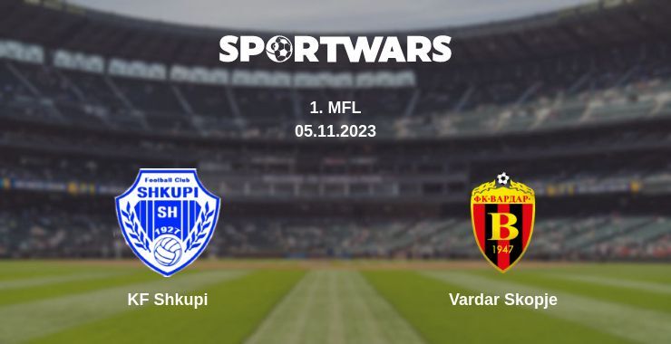 KF Shkupi — Vardar Skopje watch online for free 05.11.2023