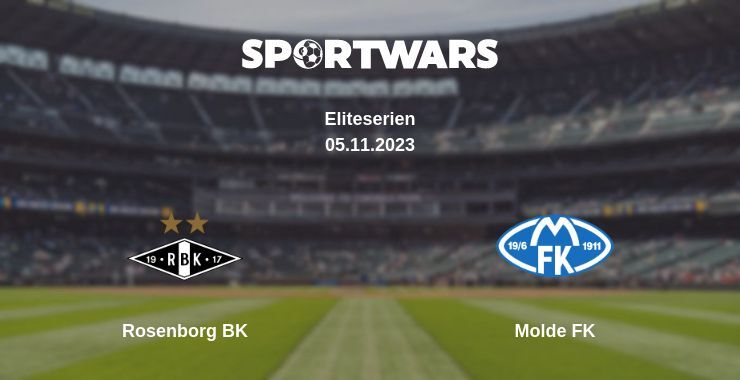 Result of the Rosenborg BK — Molde FK match, 05.11.2023