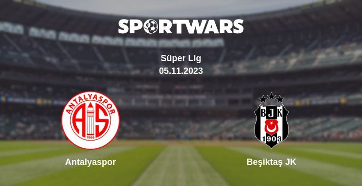 Antalyaspor — Beşiktaş JK watch online for free 05.11.2023