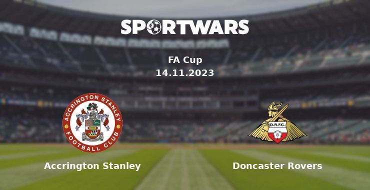 Accrington Stanley — Doncaster Rovers watch online for free 14.11.2023