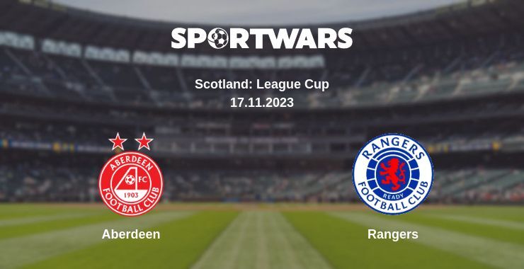 Aberdeen — Rangers watch online broadcast, 17.11.2023