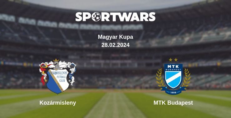 Kozármisleny — MTK Budapest watch online for free 28.02.2024