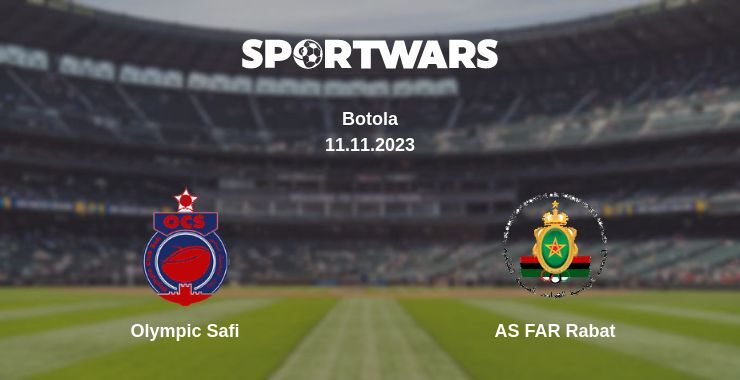 Olympic Safi — AS FAR Rabat watch online for free 11.11.2023