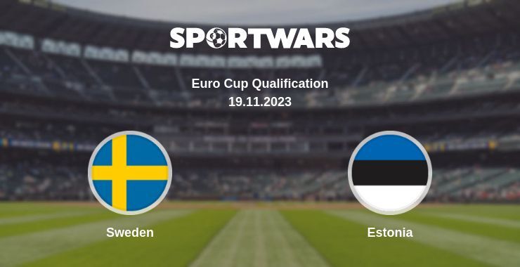 Result of the Sweden — Estonia match, 19.11.2023