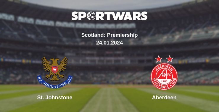 St. Johnstone — Aberdeen watch online for free 24.01.2024