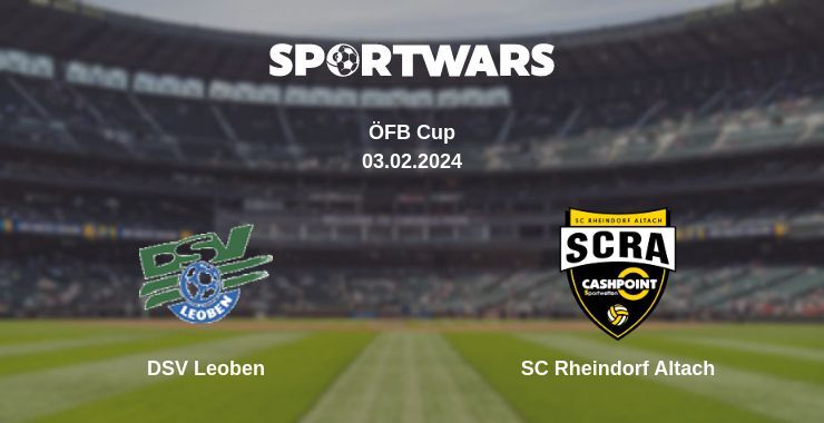 DSV Leoben — SC Rheindorf Altach watch online for free 03.02.2024