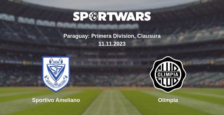 Sportivo Ameliano — Olimpia watch online for free 11.11.2023