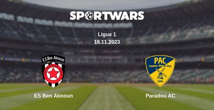 ES Ben Aknoun — Paradou AC watch online for free 18.11.2023