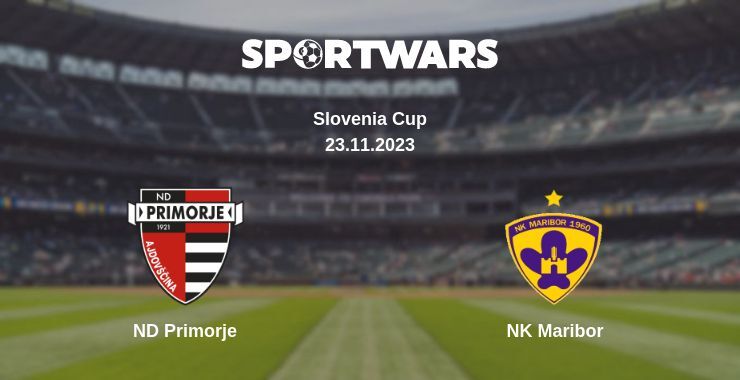 ND Primorje — NK Maribor watch online for free 23.11.2023