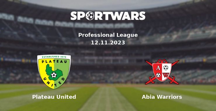 Plateau United — Abia Warriors watch online for free 12.11.2023