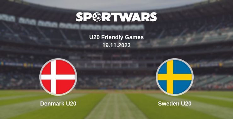 Denmark U20 — Sweden U20 watch online for free 19.11.2023