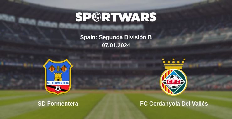 SD Formentera — FC Cerdanyola Del Vallés watch online for free 07.01.2024