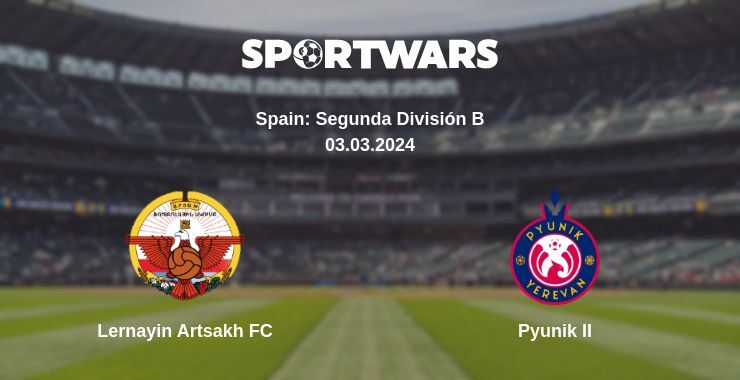 Lernayin Artsakh FC — Pyunik II watch online for free 03.03.2024