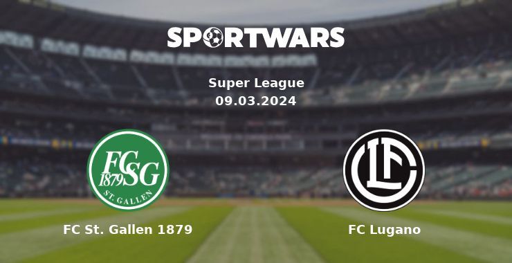 FC St. Gallen 1879 — FC Lugano watch online for free 09.03.2024