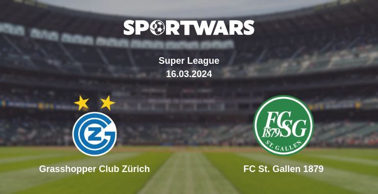 Grasshopper Club Zürich — FC St. Gallen 1879 watch online for free 16.03.2024